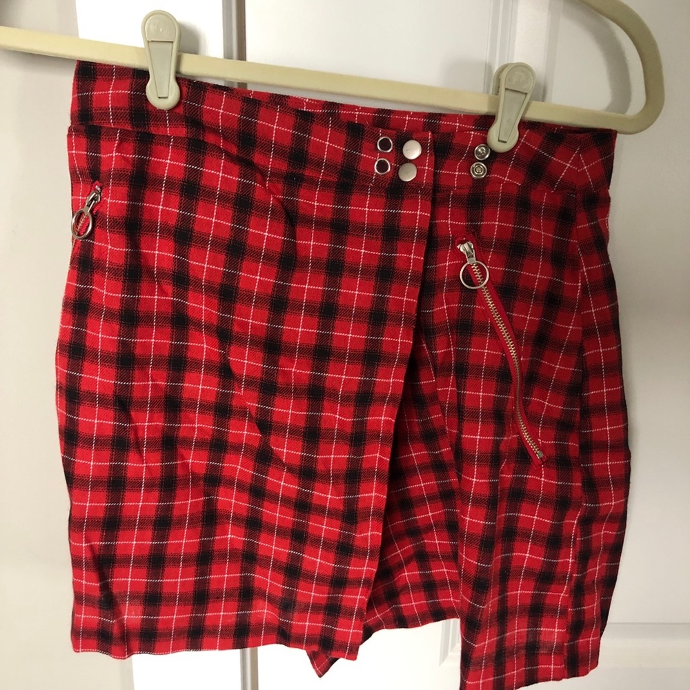 Plaid Skirt WORN ONCE